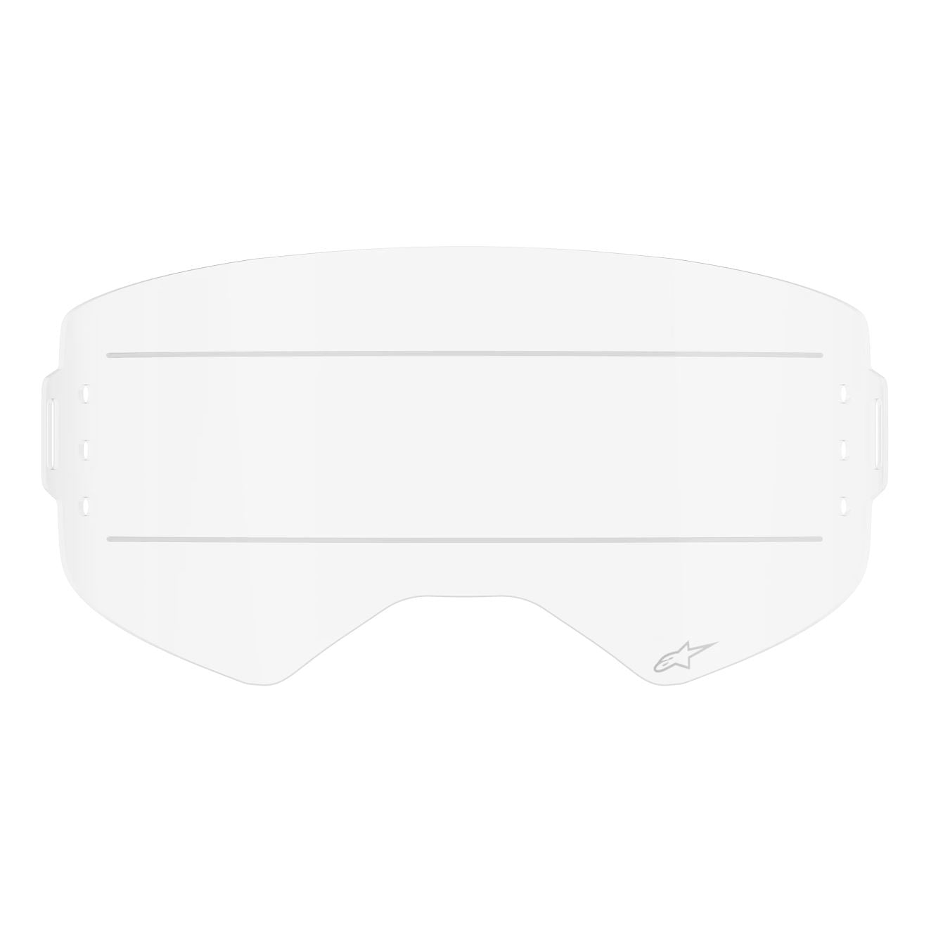 Alpinestars Supertech Roll Off Lens Clear